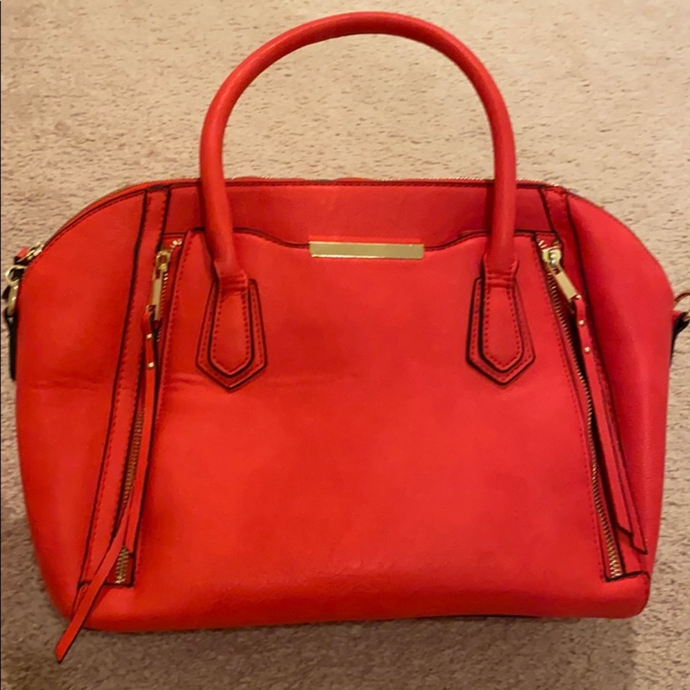 Orange reddish purse